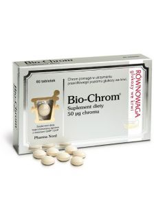 Pharma Nord Bio-Chrom - Prawidłowy poziom cukru, 60 kaps.
