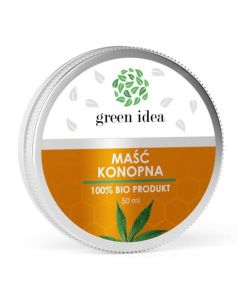 Green Idea Maść konopna - Pielęgnacja skóry z łuszczycą - 50 ml 