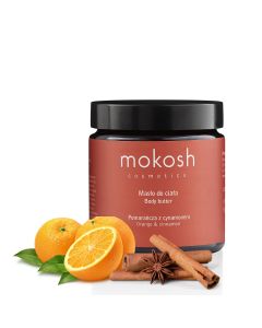 Mokosh -  Masło do ciała - Pomarańcza z cynamonem - 120 ml