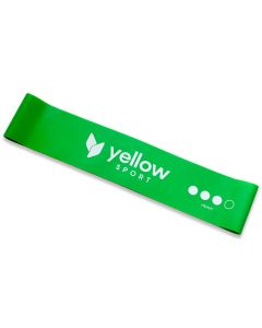 YellowLOOP band yellowSport  elastyczna taśma do ćwiczeń i rehabilitacji-Zielony