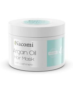 Maska do włosów z olejem arganowym i proteinami kaszmiru Nacomi - 200 ml