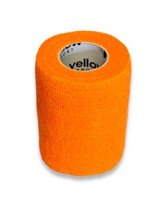 yellowBAND bandaż kohezyjny różne rozmiary i kolory - Pomarańczowy - 7,5 cm
