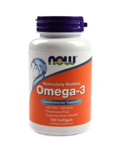 Now Foods Omega 3 1000 mg 100 kaps.