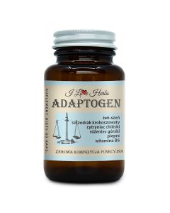 Adaptogen "I Love Herbs" kompozycja ziołowa - 60 kapsułek