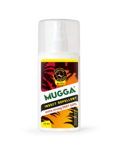 Mugga Strong Spray 50% DEET Środek na komary i kleszcze - 75 ml