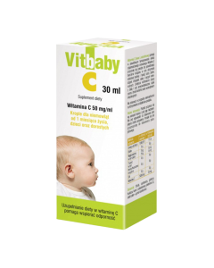 Salvum Vitbaby C Witamina C dla dzieci na odporność - 30 ml