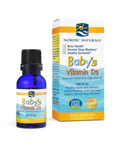 Nordic Natural's - Baby's Vitamin D3, 400 IU - krople 11 ml 