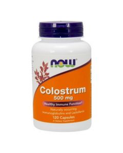 Now Foods Colostrum 500 mg 120 kaps. - wzmacnia organizm