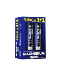 Magnez XeniVit Magnesium Forte 1+1 Xenico Pharma - tabletki musujące