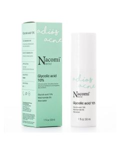 Serum do twarzy z kwasem glikolowym 10% Nacomi Next level - 30 ml