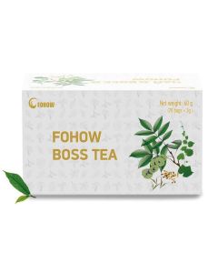 Herbata biała z suszem czerwonokrzewu Rooibos Fohow Tea Boss - 20 torebek