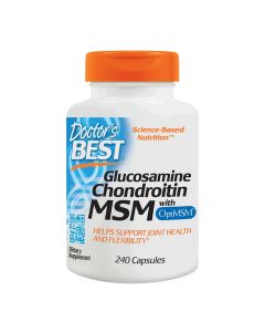 Doctor's Best Glukozamina Chondroityna MSM  - Zdrowe stawy - 240 kapsułek