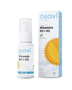 Osavi - Witamina D3 + K2 spray doustny, miętowy - 25 ml