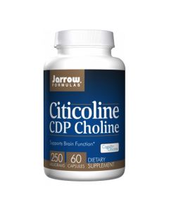 Jarrow Formulas Citicoline CDP Choline - Wsparcie pracy mózgu - 250 mg 60 kaps.