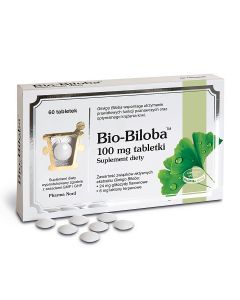 Bio-Biloba Pharma Nord 60 tabletek - pamięć i krążenie
