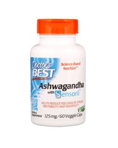 Doctor's Best Ashwagandha with Sensoril 125 mg 60 kaps.