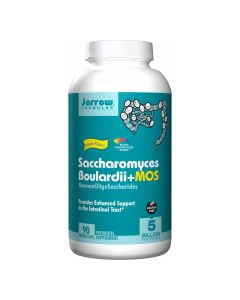 Jarrow Formulas Saccharomyces Boulardii + MOS - Prawidłowa mikroflora jelit - 90 kapsułek