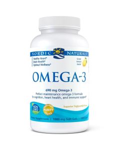 Nordic Naturals - Omega-3 cytryna 690 mg - 120 kapsułek