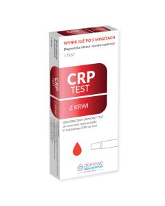 Test z jednej kropli krwi CRP Hydrex - Autodiagnoza w domu