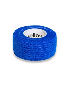 yellowBAND bandaż kohezyjny różne rozmiary i kolory - Niebieski - 2,5 cm