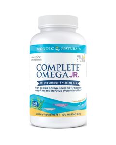 Nordic Naturals - Complete Omega Junior smak cytrynowy - 283mg