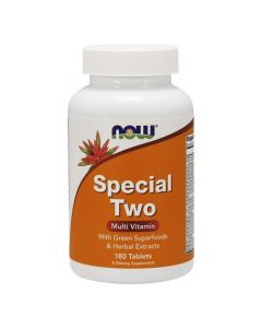 Now Foods Special Two multiwitamina, 180 tabl. wegetariańskich