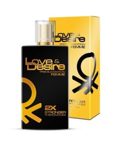 Love & Desire Gold Premium feromony dla kobiet - 100ml