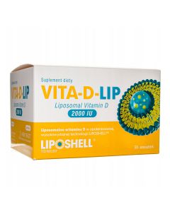 Witamina D 2000 IU Vita-D-Lip Liposomal - 30 saszetek