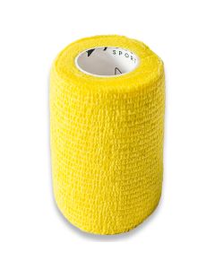 yellowBAND bandaż kohezyjny różne rozmiary i kolory - Żółty - 7,5 cm