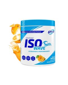 6PAK ISO WAVE 500g Izotonik - Pomarańczowy