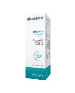 Eloderm Emulsja do kąpieli od 1. dnia życia + Omega 3-6-9 - 200 ml