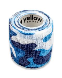 yellowBAND bandaż kohezyjny różne rozmiary i kolory - Niebieski moro - 5 cm