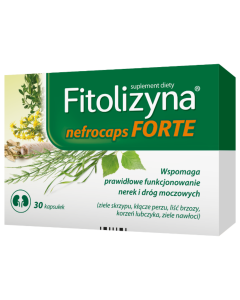 Fitolizyna Nefrocaps Forte - Wspomaga układ moczowy - 30 kapsułek