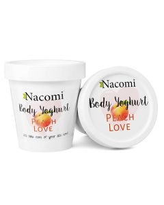 Jogurt do ciała Nacomi 180 ml o zapachu soczystej brzoskwini
