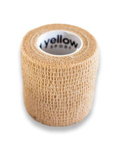 yellowBAND bandaż kohezyjny różne rozmiary i kolory - Cielisty - 5 cm