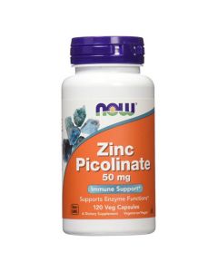 Now Foods Cynk Picolinate 50 mg 120 kaps.