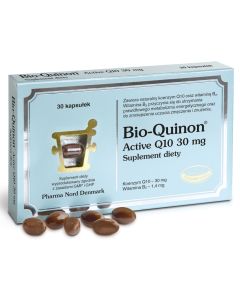 Pharma Nord Bio-Quinon Active Q10 30 mg - Metabolizm energii komókowej, 30 kaps.