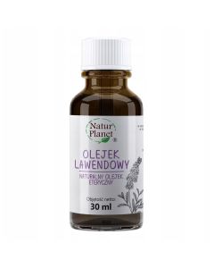 Olejek lawendowy Natur Planet - Korzyści dla ciała i ducha - 30 ml