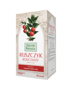 Ruszczyk kolczasty Zielnik Świata - Poprawia krążenie - 20 saszetek