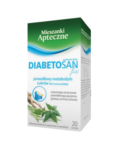 Diabetosan Fix - Prawidłowy metabolizm cukrów - 20 saszetek
