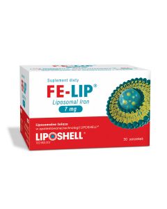 Żelazo Fe-Lip Liposomal Iron - 30 saszetek