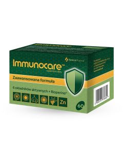 Xenico Pharma ImmunoCare VCaps obniża cholesterol - 60 tabletek