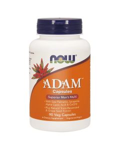 Now Foods ADAM Multi-Vitamin for Men - kompleks witamin i minerałów dla mężczyzn, 90 kaps.