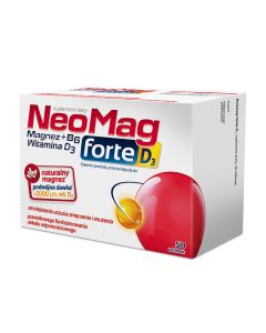 Witamina D3 NeoMag Forte D3 Aflofarm - 50 tabletek