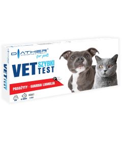 Diather - VET-TEST Pasożyty - Giardia Lamblia u psa i kota