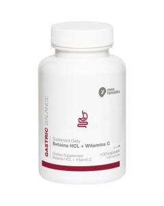 Invex Remedies - Betaina HCL + Witamina C Invex Remedies - 100 kapsułek