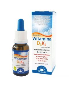 Dr Jacobs Witamina D3 + K2 - 20 ml