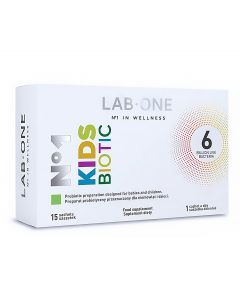 LAB ONE N°1 KidsBiotic - Probiotyk dla niemowląt i  dzieci - 15 saszetek