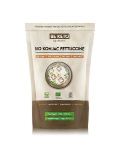 BeKeto - Makaron Konjac Fettuccine - dieta keto, wegan, wegetarian - 320g