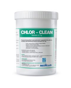 Preparat do dezynfekcji i mycia Chlor-Clean - 200 tabletek